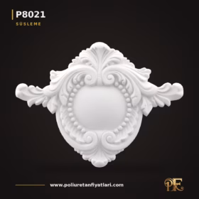 Poliüretan Klasik Oval Motifli Duvar Süsleme Modeli