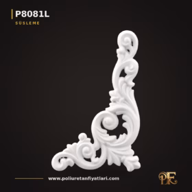 Poliüretan Köşe Süslemesi 24x15x2 cm Dekoratif Oyma Motif