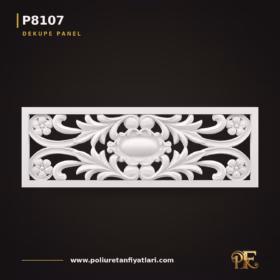 36×105 cm Oymalı Desenli Poliüretan Dekupe Duvar Paneli