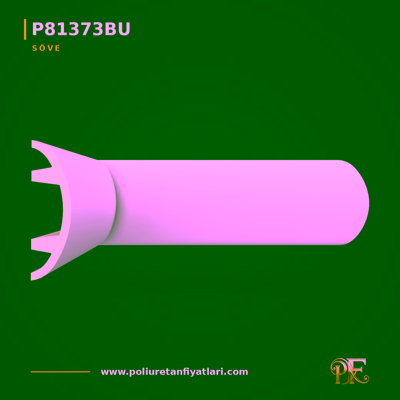 Poliüretan Dış Cephe ve İç Mekan Söve Modeli 47x163 mm