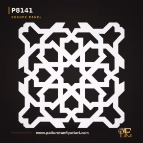 62×62 cm Geometrik Dekupe Panel – Poliüretan Duvar Dekoru