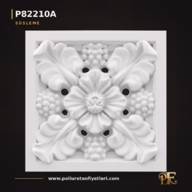 Poliüretan Kare Dekoratif Süsleme Motifi 24×24 cm