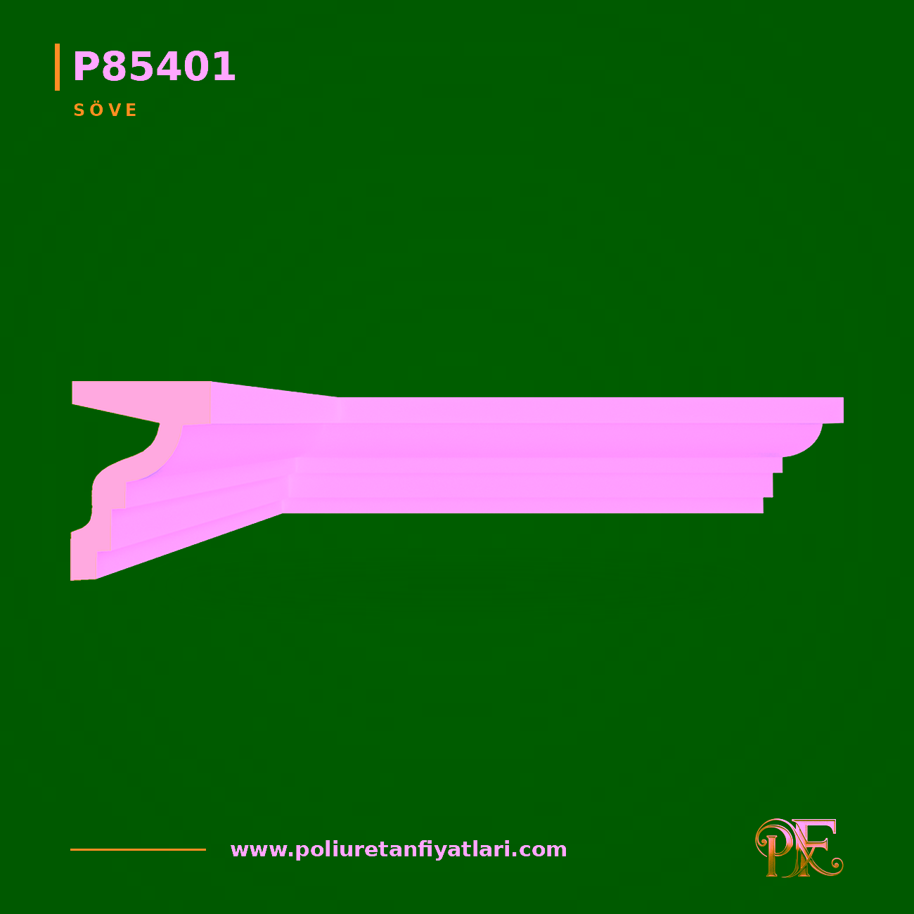Poliüretan Dış Cephe Söve Modelleri 49x70 mm Profil