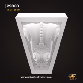 Poliüretan Desenli Söve Süsü 22x25x32 cm P9003 Model
