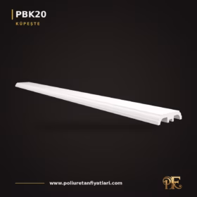 Poliüretan Küpeşte ve Badastrol Korkuluk Üstü Profili 20×240 cm