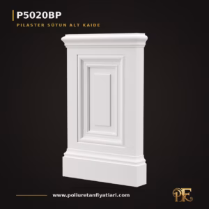 4x23x36 cm Poliüretan Pilaster Sütun Alt Kaidesi Modeli