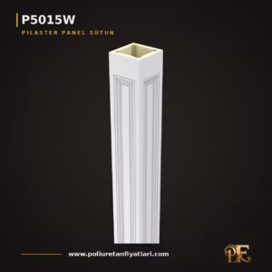 Poliüretan bazlı dekorasyon ürünü Pilaster Sütun 15x15x240 cm
