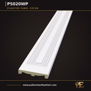 Poliüretan Düz Panelli Pilaster Sütun 3x20x240 cm