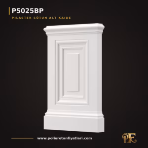 Poliüretan Pilaster Sütun Alt Kaidesi 5x28x46 cm