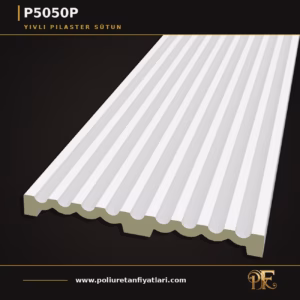 5x50x240 cm Yivli Poliüretan Pilaster Sütun Gövde Modeli