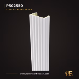 13x25x240 cm Yivli Pilaster Sütun Poliüretan dekorasyon ürünü