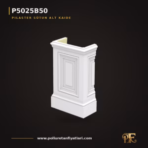 Poliüretan 14x28x46 cm Pilaster Sütun Alt Kaidesi