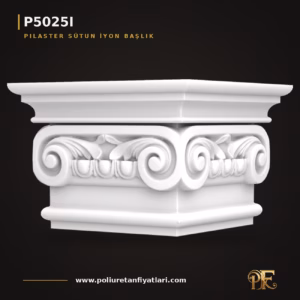 Poliüretan bazlı dekorasyon ürünü Pilaster Sütun 35x35x24