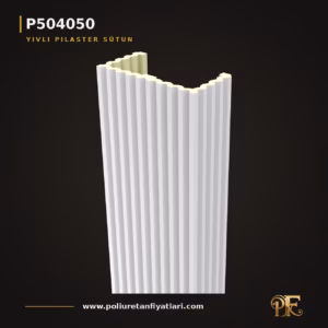 Poliüretan dekorasyon malzemesi 20x40x240 Yivli Pilaster