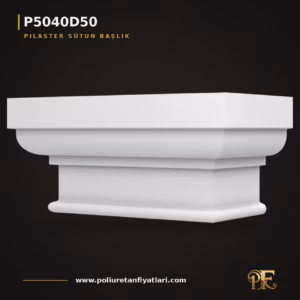 Poliüretan dekorasyon ürünü 28x56x26 cm Pilaster Sütun