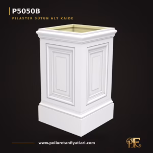 55x55x94 cm Poliüretan dekorasyon ürünü Pilaster Kaide