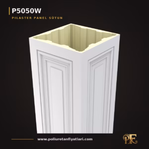 50x50x240 cm Poliüretan dekorasyon ürünü Pilaster Sütun