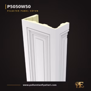 Poliüretan 25x50 cm Düz Pilaster Sütun Paneli