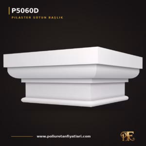 Poliüretan dekorasyon malzemesi Pilaster Sütun 84x84x38 cm