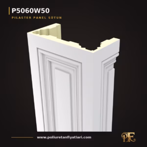 Poliüretan 30x60x240 cm Pilaster Panel Sütun Dekoru
